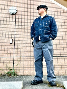 「Danner（ダナー）のアイテム」を使った、101mmgさん（メンズ・175cm）の春コーディネート
