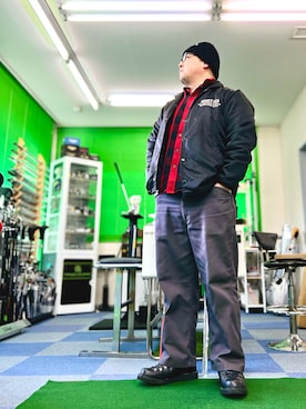 101mmgさん（メンズ・175cm）の冬コーディネート