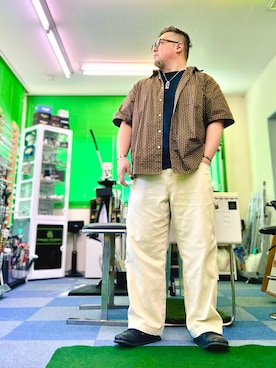 「999.9（フォーナインズ）のアイテム」を使った、101mmgさん（メンズ・175cm）の秋コーディネート