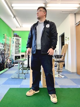 「BANDEL（バンデル）のアイテム」を使った、101mmgさん（メンズ・175cm）の春コーディネート