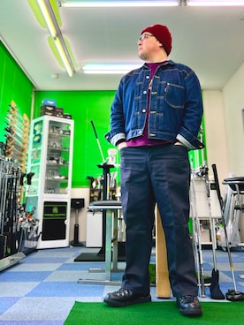 「Danner（ダナー）のアイテム」を使った、101mmgさん（メンズ・175cm）の春コーディネート