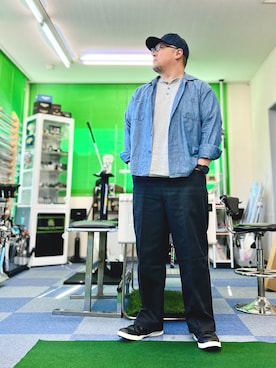 101mmgさん（骨格ストレート・メンズ・175cm）の秋コーディネート