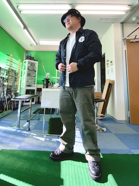 「BANDEL（バンデル）のアイテム」を使った、101mmgさん（メンズ・175cm）の春コーディネート