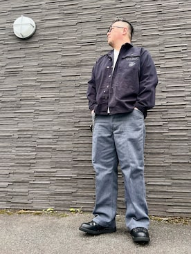 「Danner（ダナー）のアイテム（シューズ）」を使った、101mmgさん（メンズ・175cm）の春コーディネート