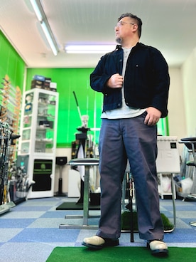 「Pherrow's（フェローズ）のアイテム」を使った、101mmgさん（メンズ・175cm）の秋コーディネート