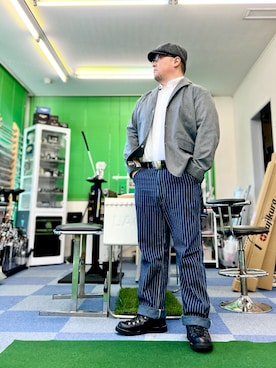 「schott(ショット)のアイテム」を使った、101mmgさん(メンズ・175cm)の冬コーディネート