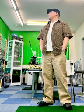 「schott(ショット)のアイテム」を使った、101mmgさん(メンズ・175cm)の夏コーディネート