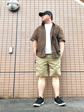 101mmgさん（骨格ストレート・メンズ・175cm）の夏コーディネート