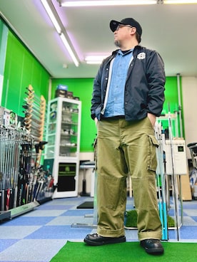 「WAIPER.inc（ワイパーインク）のアイテム」を使った、101mmgさん（メンズ・175cm）の春コーディネート