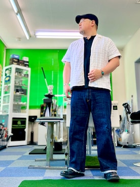 「Schott(ショット)のアイテム(トップス)」を使った、101mmgさん(メンズ・175cm)の秋コーディネート