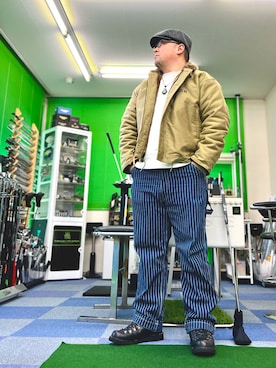 「Danner（ダナー）のアイテム」を使った、101mmgさん（メンズ・175cm）の冬コーディネート