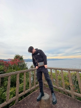 「アイテム（マウンテンパーカー）」を使った、daiさん（メンズ・170cm）の冬コーディネート