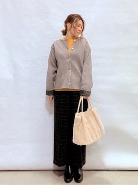 fuuさん(レディース・156cm)の冬コーディネート