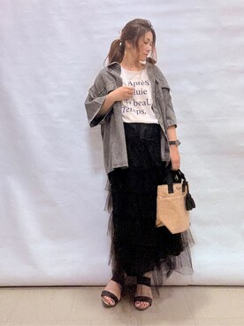 fuuさん（レディース・156cm）の夏コーディネート