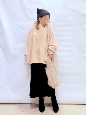 fuuさん(レディース・156cm)の冬コーディネート