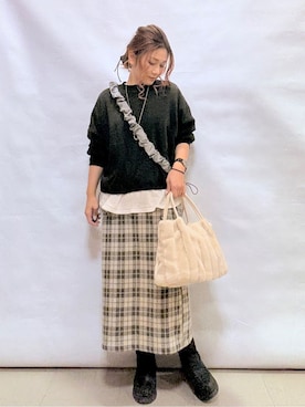 fuuさん(レディース・156cm)の冬コーディネート