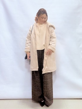 fuuさん（レディース・156cm）の冬コーディネート
