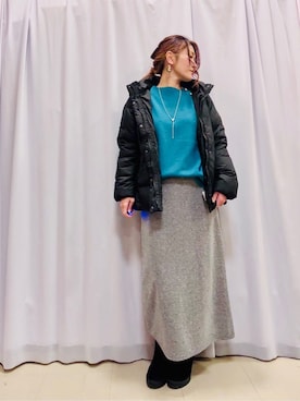 fuuさん(レディース・156cm)の冬コーディネート