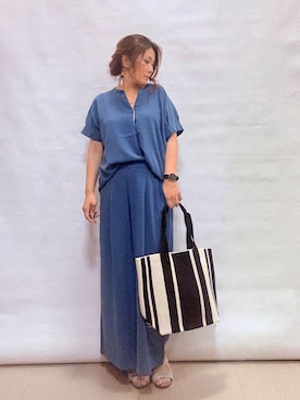 fuuさん(レディース・156cm)の夏コーディネート