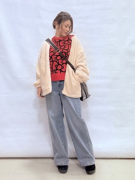 fuuさん(レディース・156cm)の冬コーディネート