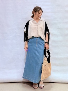 fuuさん（レディース・156cm）の夏コーディネート
