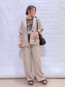 fuuさん(レディース・156cm)の夏コーディネート