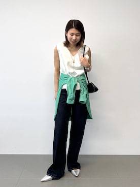 「リラックス」｜しまさん（レディース・163cm）の夏コーディネート