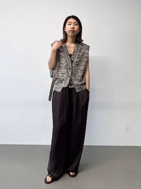 「リラックス」｜しまさん（レディース・163cm）の夏コーディネート