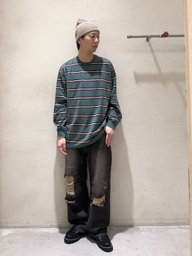 大空さん(メンズ・176cm)の夏コーディネート