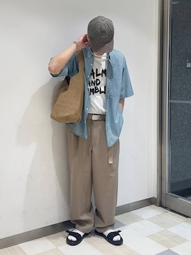 大空さん(メンズ・176cm)の夏コーディネート
