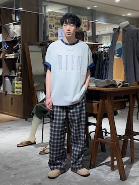 大空さん(メンズ・176cm)の春コーディネート