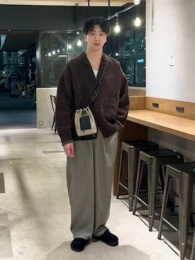 「アイテム（アクセサリー）」を使った、大空さん（メンズ・176cm・30代）の秋コーディネート