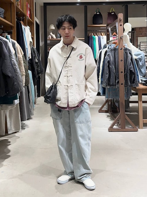 niko and... エンブロイデニムジャケット niko and JEANS] EMBROIDERED DENIM JACKET（デニムジャケット