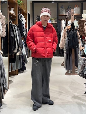 「アイテム（ブルゾン）」を使った、大空さん（メンズ・176cm・30代）の冬コーディネート