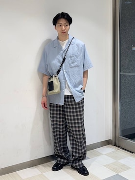 大空さん(メンズ・176cm)の夏コーディネート