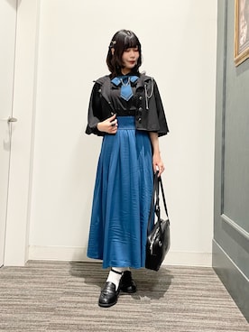 「アイテム（ジャケット/アウター）」を使った、あやかさん（レディース・155cm）の春コーディネート