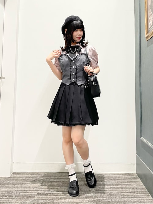 ローズカットワークローファー（パンプス）｜axes femme（アクシーズ