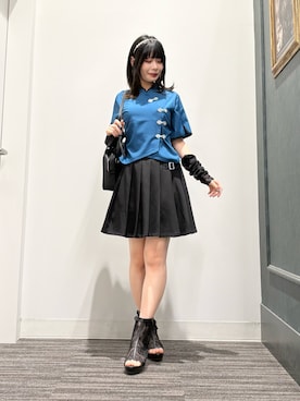 「アイテム（その他雑貨）」を使った、あやかさん（レディース・155cm）の春コーディネート