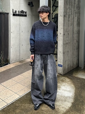 中村瑞輝(みずきち)さん（メンズ・176cm）の冬コーディネート