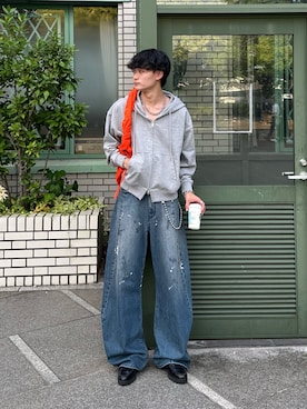 中村瑞輝(みずきち)さん（骨格ナチュラル・メンズ・176cm）の秋コーディネート
