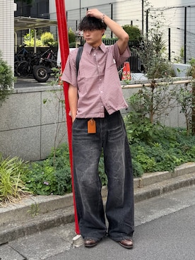 中村瑞輝(みずきち)さん(メンズ・176cm)の夏コーディネート