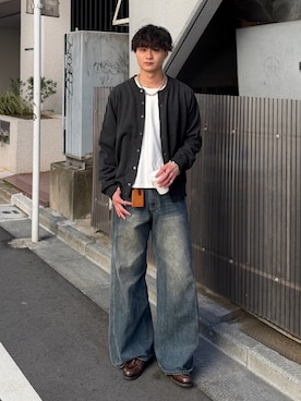 中村瑞輝(みずきち)さん(メンズ・176cm)の春コーディネート