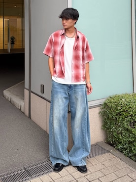 中村瑞輝(みずきち)さん（メンズ・176cm）の夏コーディネート