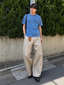 中村瑞輝(みずきち)|Maison KitsuneのTシャツ/カットソーを使った参考コーディネート