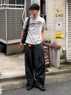 中村瑞輝(みずきち)さん（メンズ・176cm）の夏コーディネート