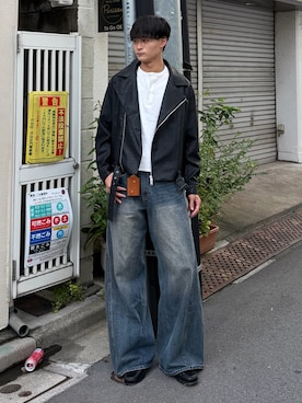 中村瑞輝(みずきち)さん（メンズ・176cm）の秋コーディネート