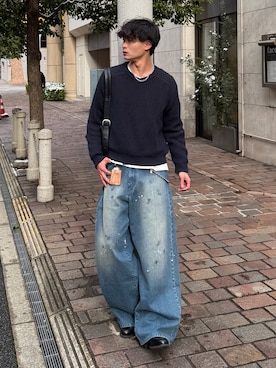 中村瑞輝(みずきち)さん（メンズ・176cm）の春コーディネート