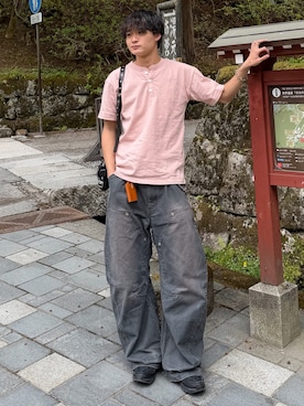 中村瑞輝(みずきち)さん（メンズ・176cm）の春コーディネート