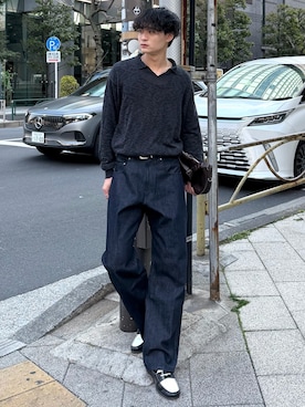 中村瑞輝(みずきち)さん（メンズ・176cm）の春コーディネート