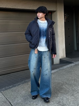 中村瑞輝(みずきち)さん（メンズ・176cm）の冬コーディネート